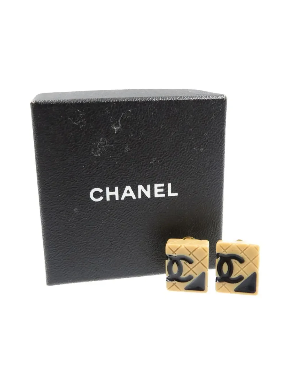 Chanel Cc Logo Clip-On Earrings Metal #206976C10B